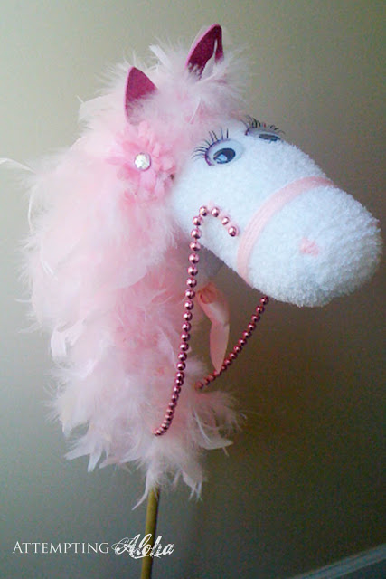 unicorn stick horse diy