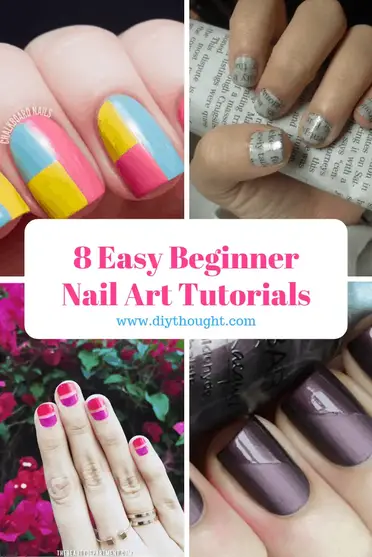 8 Easy Beginner Nail Art Tutorials Diy Thought