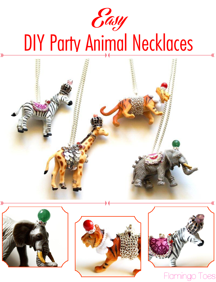 plastic animal crafts