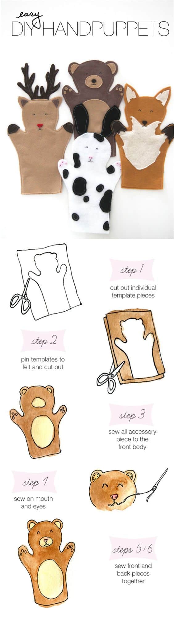 diy hand puppets