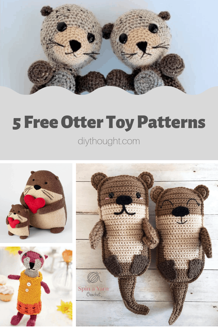 otter plush pattern