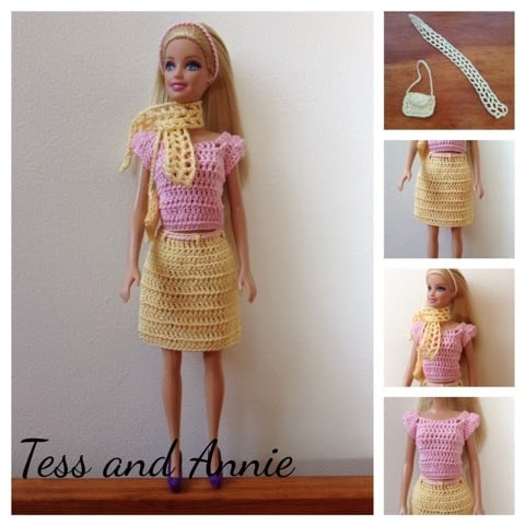 easy crochet barbie clothes patterns