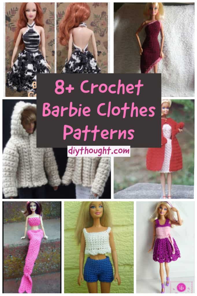 crochet barbie clothes patterns