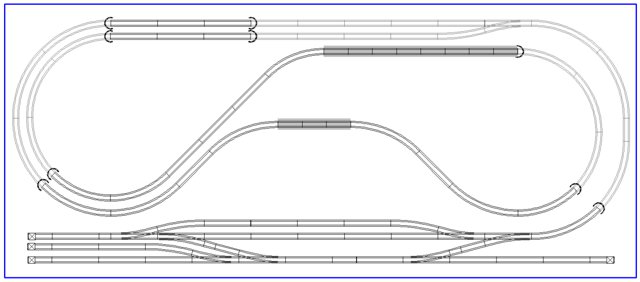 fleischmann n gauge track plans