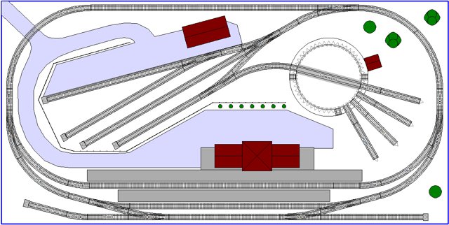 n scale track plans 2x3