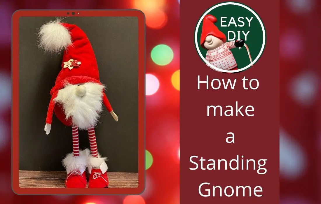 How to make a standing gnome