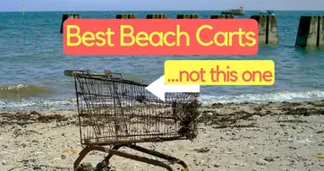 8 Best Beach Carts And Wagons For Soft Sand Wheels Carts And Wagons For Soft Sand