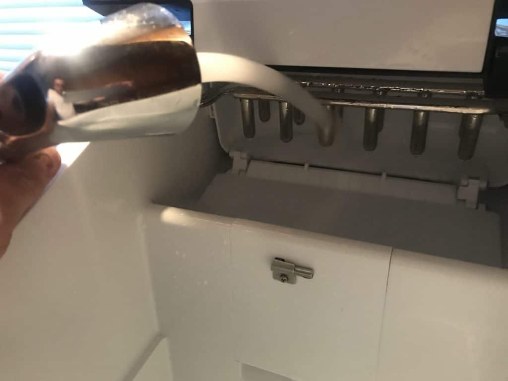 Rinse with fresh water