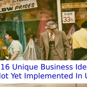 16 Unique Business Ideas Not Yet Implemented In USA