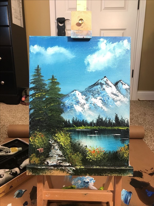 80 Easy Acrylic Canvas Painting Ideas, How To Paint Landscapes With Acrylics On Canvas