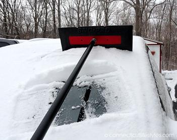 Get a Snow Broom for Safe Car Snow Removal 