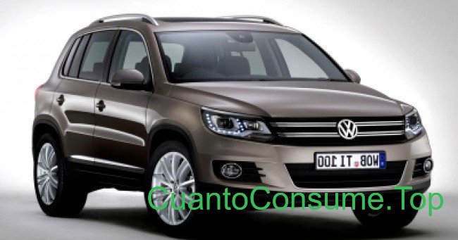 Consumo del Volkswagen Tiguan 2.0 TSi 2015