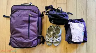 How to Pack Clothing for One Bag Travel