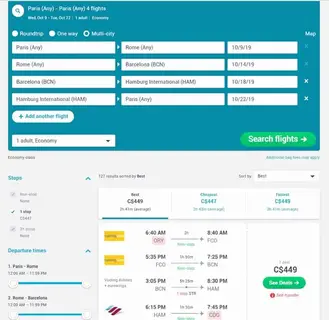 The Ultimate Guide to Finding Cheap Flights on Skyscanner - Leveraging Skyscanner's Multi-City Search
