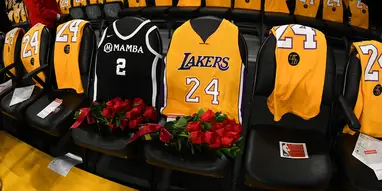 Lakers Put Kobe Bryant And Gigi's Jerseys On Courtside Seats For Game