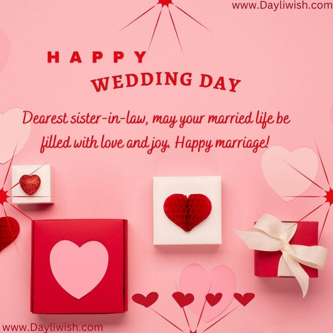 June 2023] Heartwarming Wedding Wishes For sister-in-law