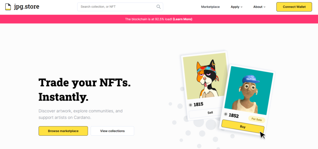 Cardano NFT-marketplace