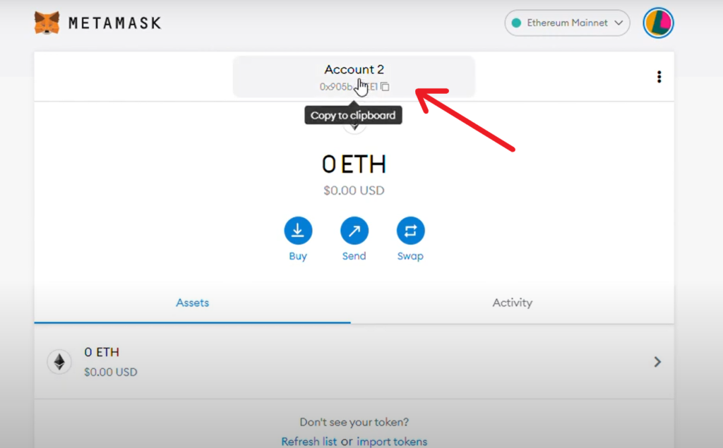 Import Trust Wallet to MetaMask
