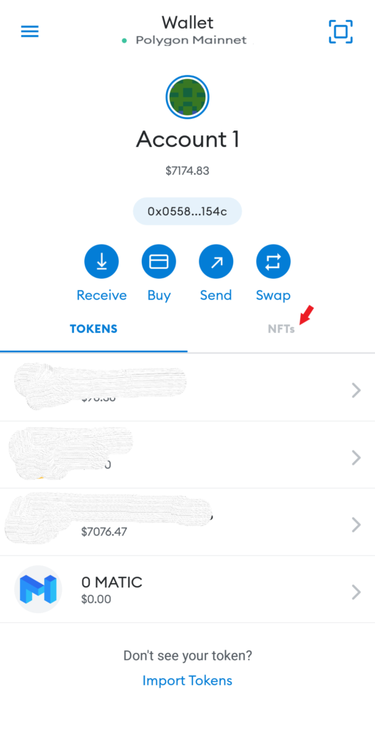 How to View NFTs on MetaMask