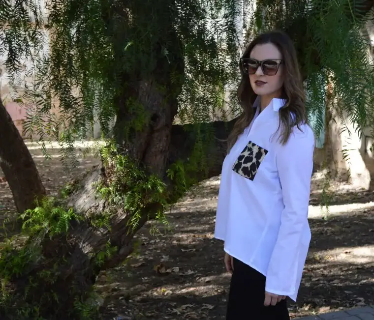 blusa animal print