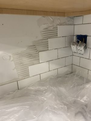 How To Install Subway Tile Backsplash, Cost To Install Subway Tile On Wall