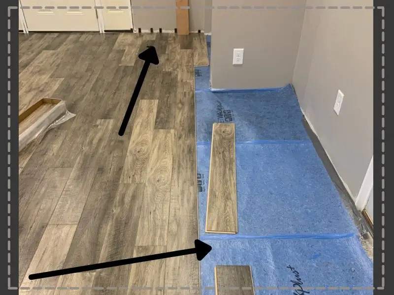 Common Mistakes When Laying Laminate Flooring How To Fix Them Diy With Christine - Installing Laminate Flooring Angled Walls