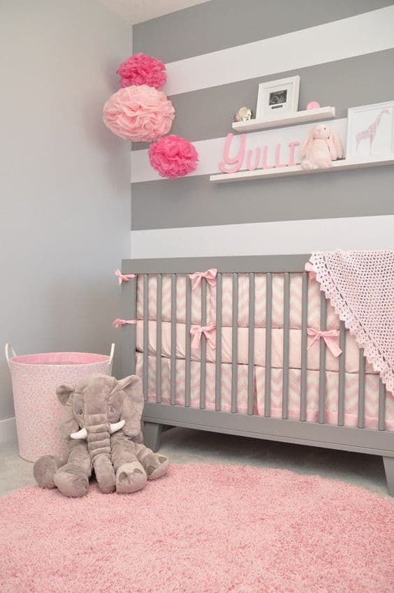 baby girl bedroom theme