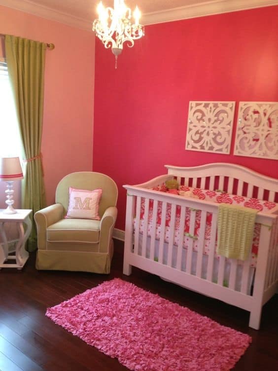 baby pink room color