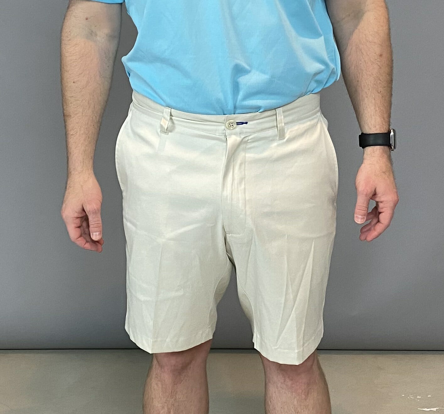 stitch golf shorts
