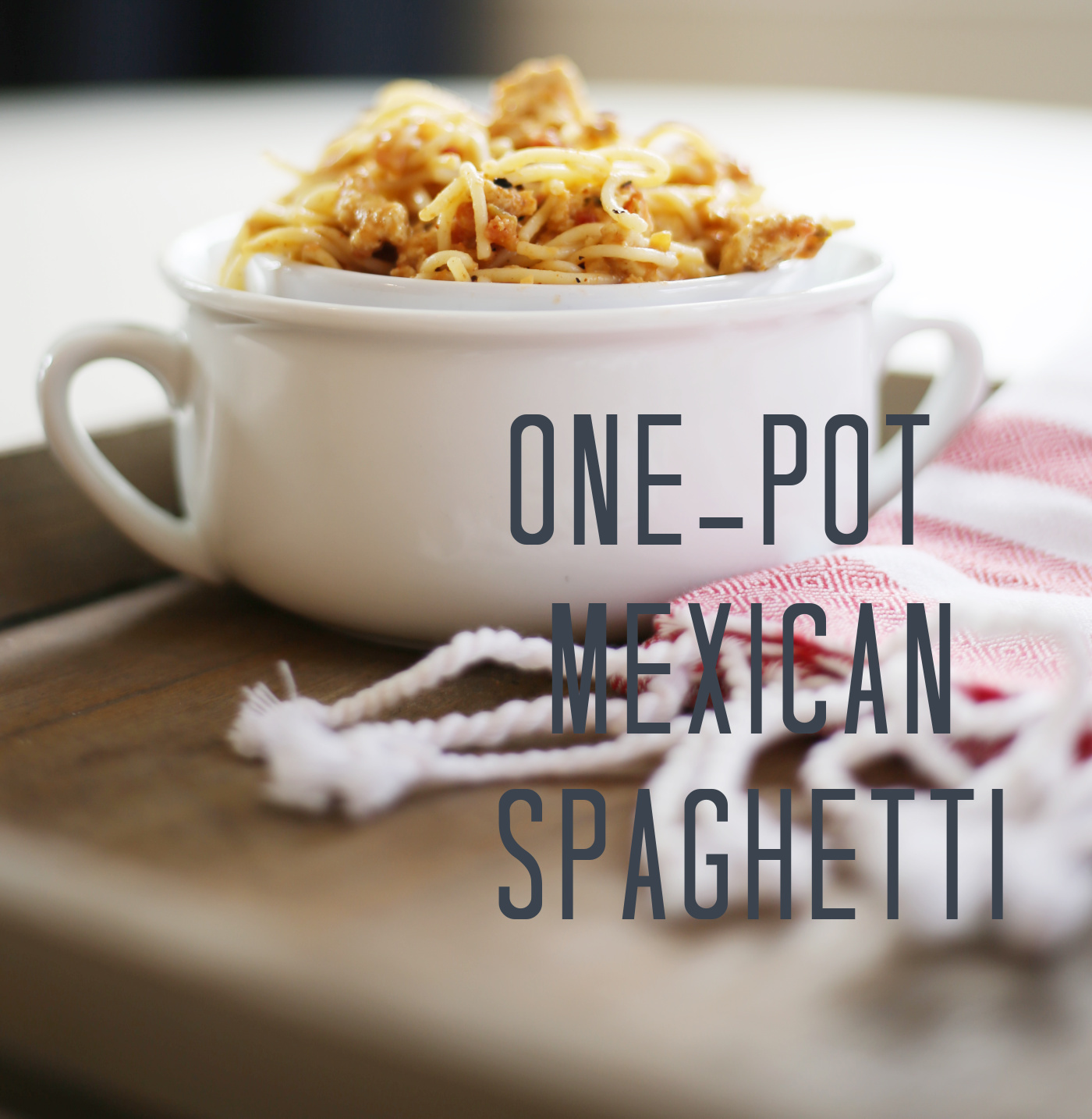 one pot mexican spaghetti