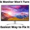 LG 4k Monitor Won't Turn On Easiest Way to Fix It