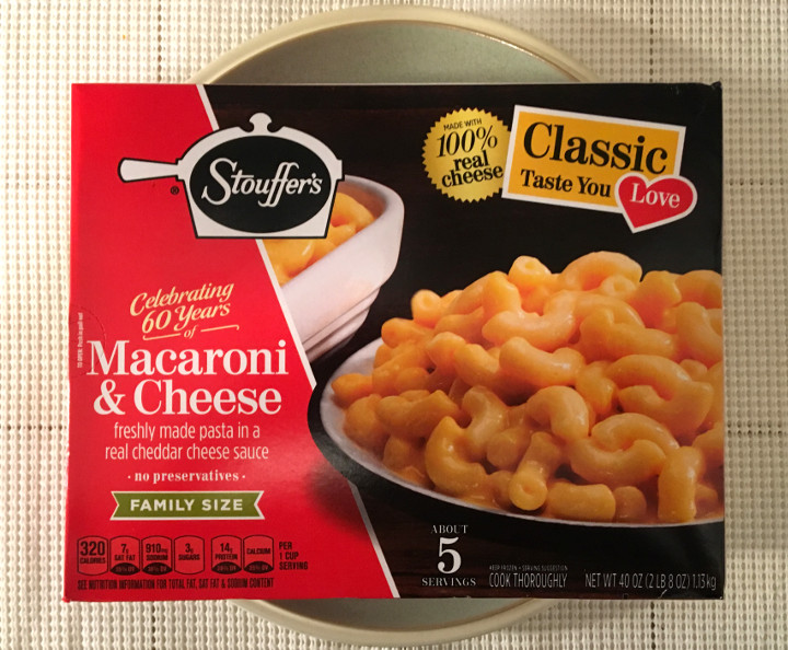 Stouffer's Family Size Macaroni & Cheese Review – Freezer Meal Frenzy