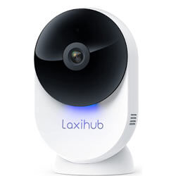 Laxihub White - Dual Band WiFi Security Camera