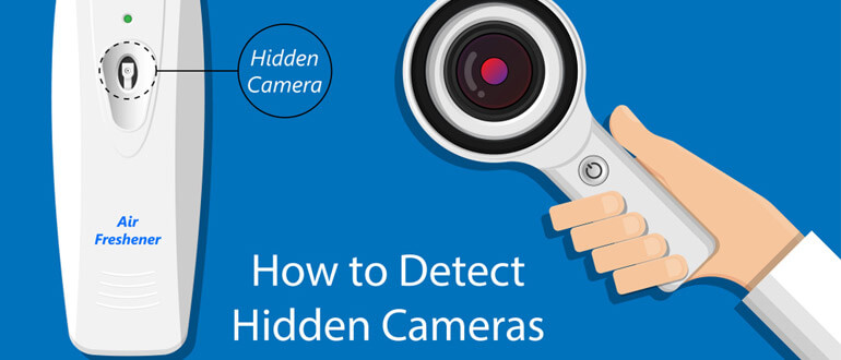 how to detect hidden camera in mirror