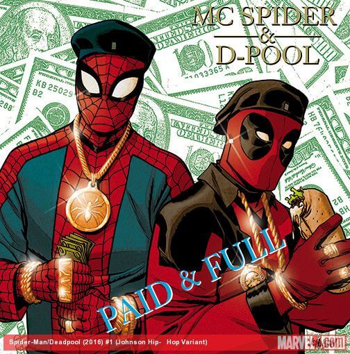 ALL DIFFERENT NEW AVENGERS #1 HIP HOP VARIANT COVER MARVEL COMIC BOOK THE ROOTS 