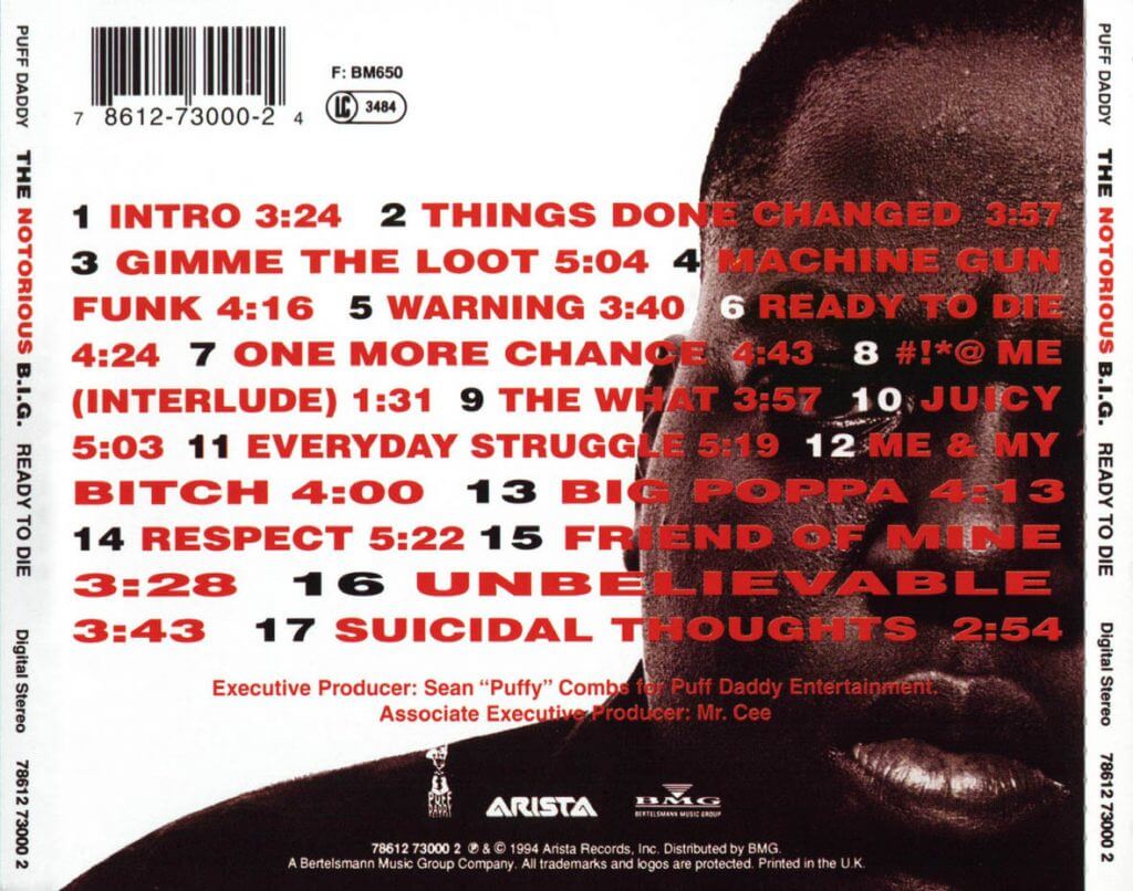 Details about   E123 Notorious B.I.G Biggie Smalls Ready to Die 2020 Album Poster 32x32 27x27 