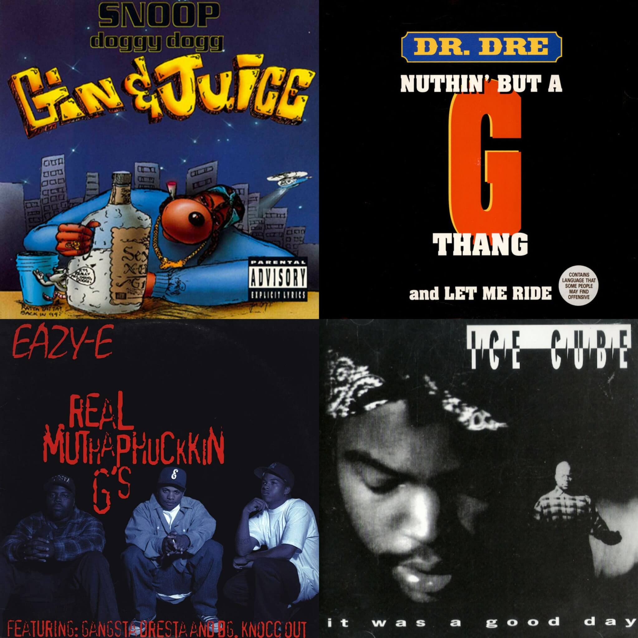 10 Essential G-Funk Tracks Of The 1990s - Hip Hop Golden Age Hip 
