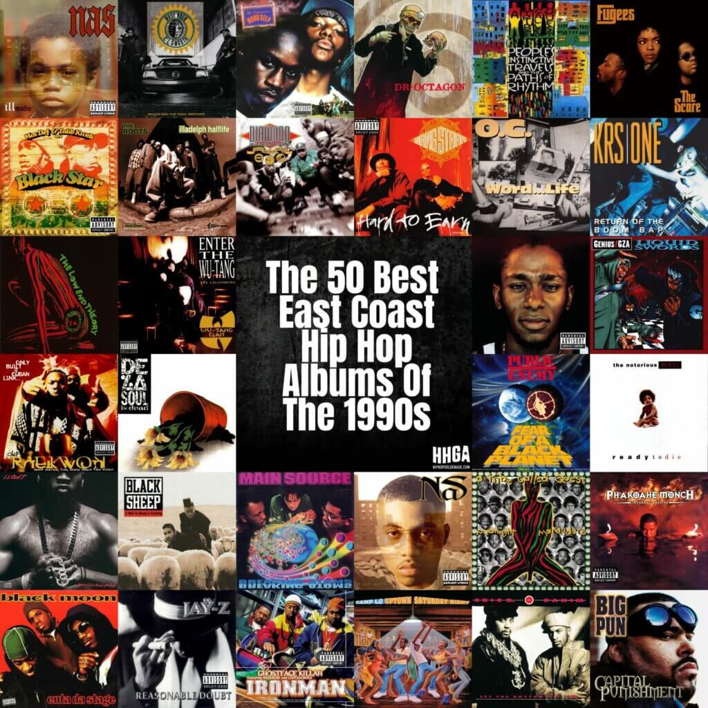 The Best 50 East Coast Hip Hop Albums Of The 1990s - Hip Hop 