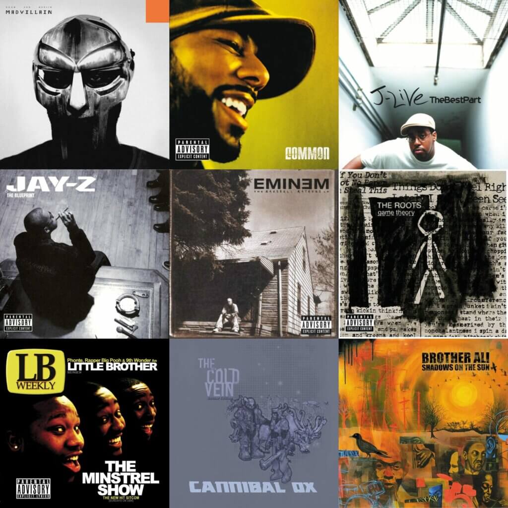 Top 150 Hip Hop Albums Of The 2000s - Hip Hop Golden Age Hip Hop