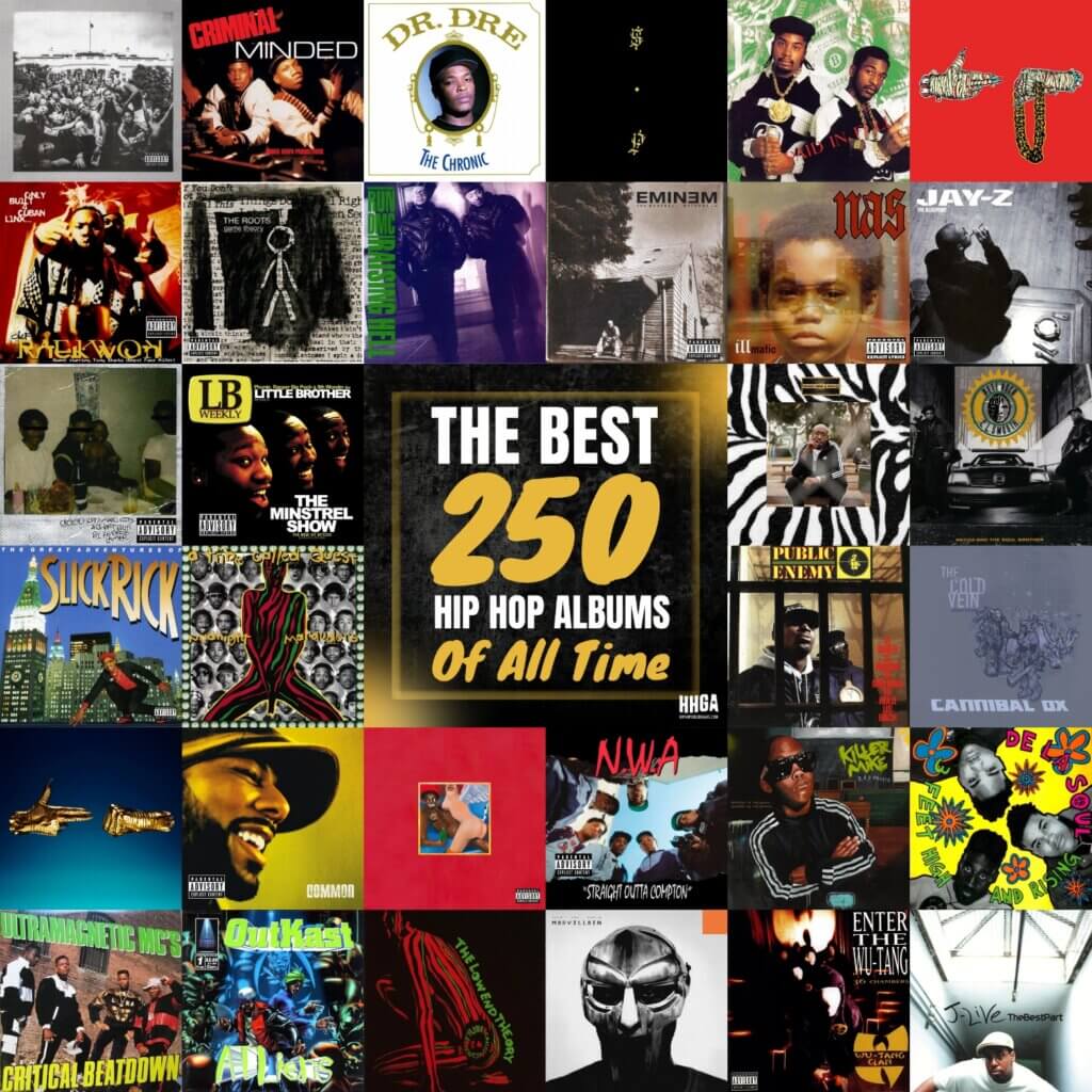The Best 250 Hip Hop Albums Of - Hop Golden Age Hip Hop Golden Age