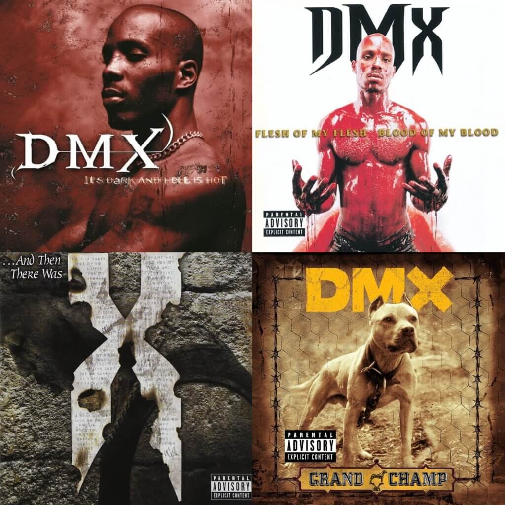 name of rapper dmx albums