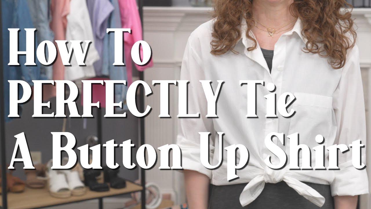 How to Tie a Button down Shirt: Step-by-Step Guide