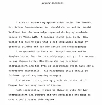 I would also like to thank our . 5 Examples Of Acknowledgement For Internship Report Acknowledgement World