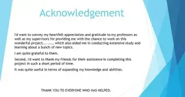______ (name of the teacher) for providing me with his/her guidance throughout the . 5 Best Acknowledgement For Group Assignment Project