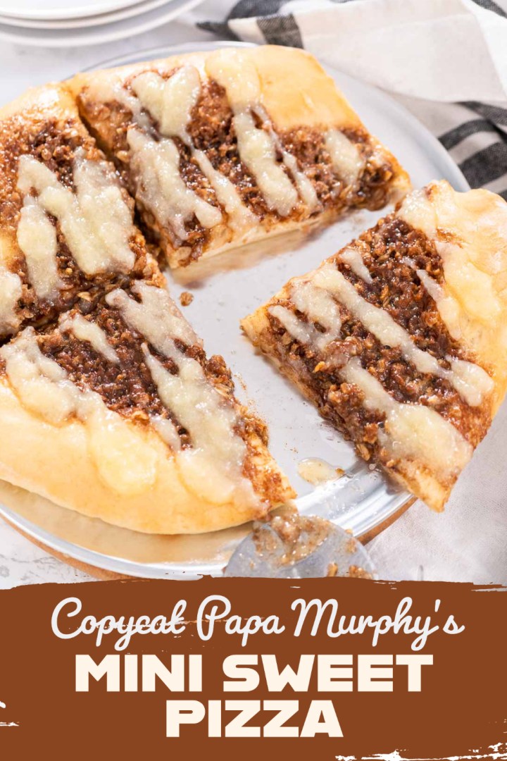 Copycat Papa Murphy's mini sweet pizza - Arina Photography