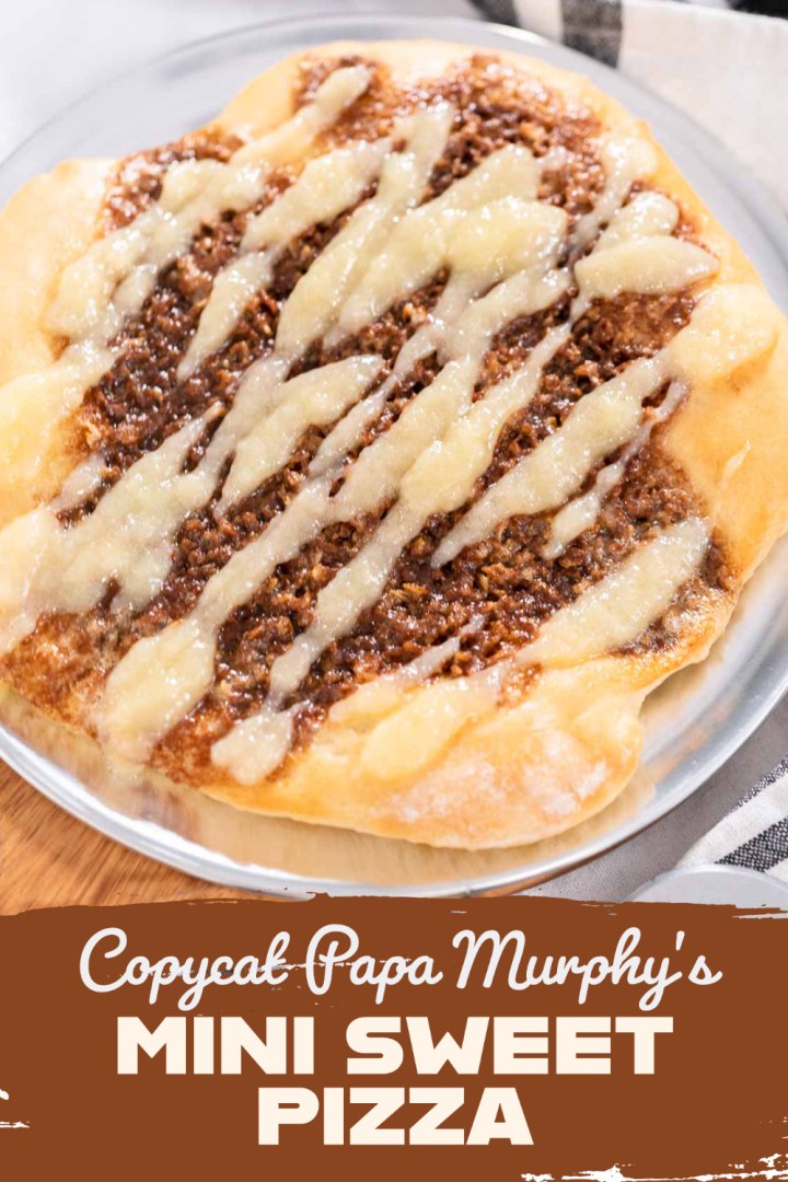 Copycat Papa Murphy's mini sweet pizza - Arina Photography