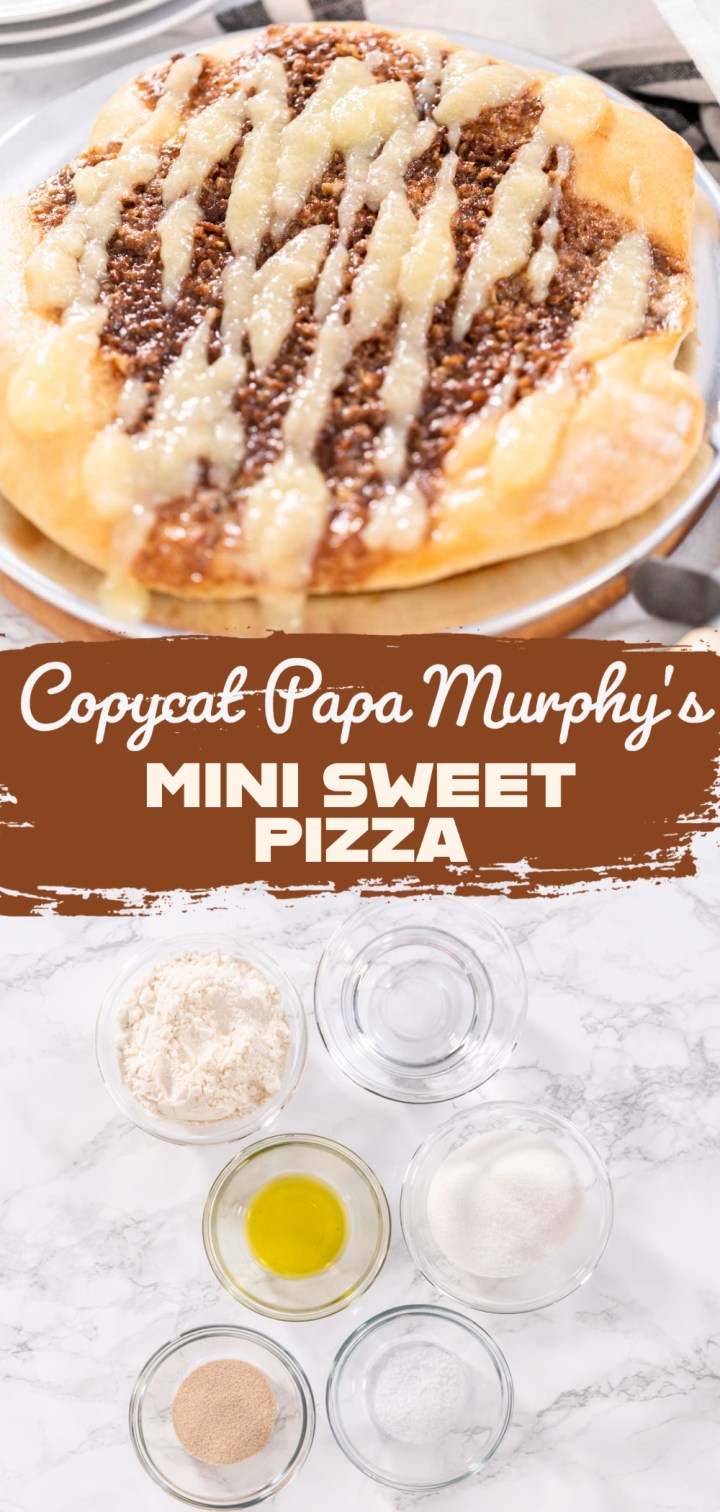 Copycat Papa Murphy's mini sweet pizza - Arina Photography