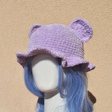 How To Crochet A Cozy Bear Bucket Hat For Your Kids - Atelier Delilah
