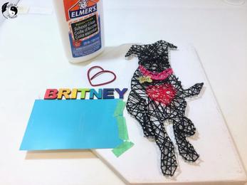 DIY String Art Kit, Dog String Art, Craft Kit for Adults, DIY Crafts