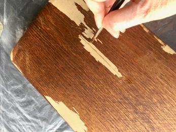 How to Make Wood Filler Look Like Wood Grain - Birdz of a Feather